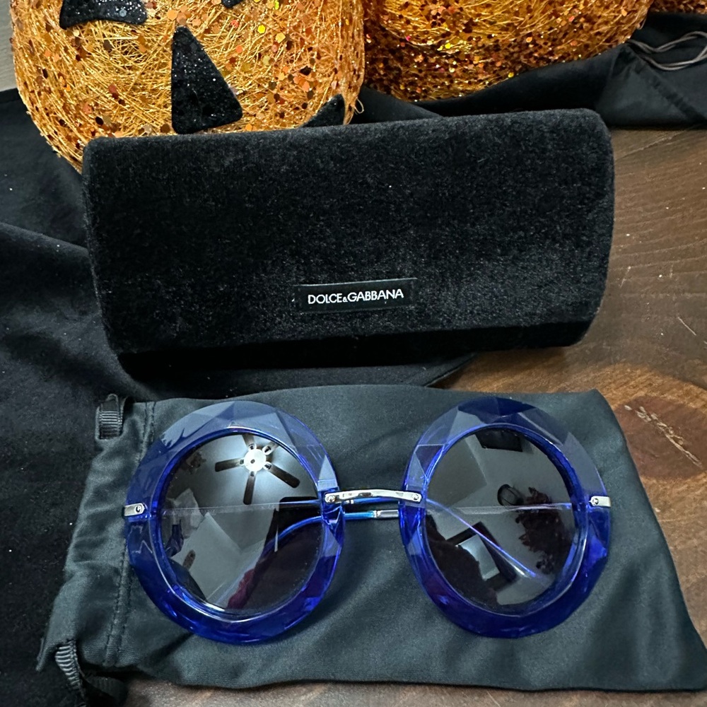 Dolce & Gabbana Kids Blue Sunglasses